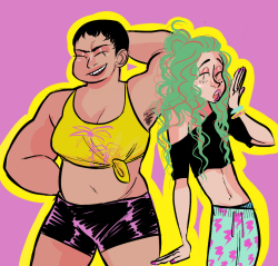 marssan:  trans power couple!!!!!!!! (this was so rushed towards the end gggggg)