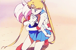 marmalade-moon:  Usagi&amp;Chibiusa favourite moments [1/?]”Sailor Moon, wake up! Don’t leave me. I need you…” 