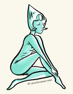 lenadirscherl:  NUDE PEARL (FINAL ARTWORK)Animated Maiking Of:   [Link] A  friend of mine asked me to draw an erotic Pearl picture. To be honest,  I’m not really used to drawing sexy nudes but I tried my best. ;^)I’m currently taking requests, even