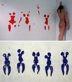 roseydoux: Glissements progressifs du plaisir (1974) // Yves Klein (1960)