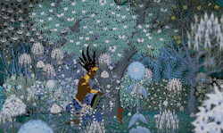 cultiver-notre-jardin:  fyblackwomenart:  &ldquo;Kirikou and the Sorceress&rdquo; is a 1998 traditional animation feature film written and directed by Michel Ocelot. Drawn from elements of West African folk tales, it depicts how a newborn boy, Kirikou,