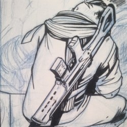 Mrheathpants:  I Think That’s A Decent Looking Gun… #Art #Comic #Comicart #Comics