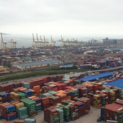 Port of Dalian. What an amazing place!