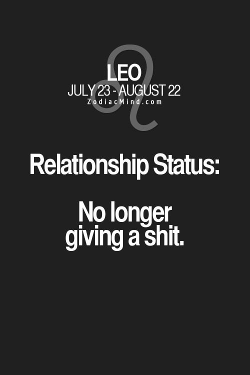zodiacmind:Fun facts about your sign here  Thats right, not relationship w Lion !