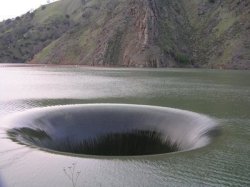 12-gauge-rage:  tschaikovsky:  snail-bby:  &ldquo;glory hole&rdquo; in lake berryessa, where at least one woman committed suicide by swimming inside in 1997  Where does it lead?  …hell.