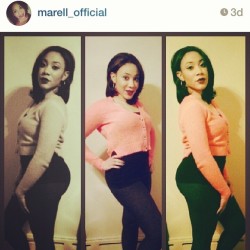 My lil sis thing she grown y'all LOL @marell_official love you sis! Follower her, listen to her music and become a fan. She is amazing!! #SuperStar #ProudBigBro #LoveMyFam