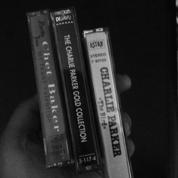 🎺🎷Chet &amp; Charlie tapes 👌#chetbaker #charliparker #bop #jazz #tapes #cassettes #yardbird