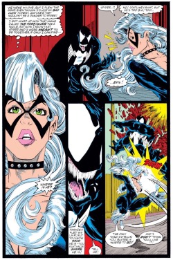 Bizarnage:  Venom Vs. Black Cat  From The Amazing Spider-Man (Vol. 1) #316 (1989)