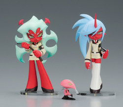 animefiginfo:  Phat! company released the Twin Pack+ Scanty &amp; Kneesocks with Fastener (キャンティ＆ニーソックス with ファスナー) non-scale PVC figure from the anime “Panty &amp; Stocking with Garterbelt”. Was released on September