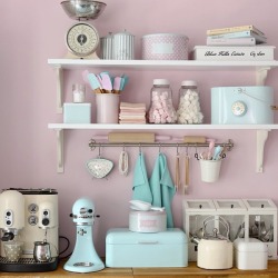 Niftyncrafty:   Passionforbaking Instagram  This Is Beautiful! I Love The Pastels,