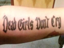 april4explosion:  dead girls don’t cry