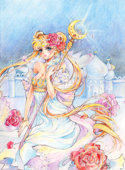 girlsbydaylight:  Princess Serenity by Princess—Ailish 