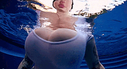oldtex41:  bustygoddessworship:  luxtron8:  Dors Feline in the Pool  Tig O - For more big boob gif sets.  Greatness  FINALLY!!! Some underwater nude  pictures. Fantastically beautiful body and so nicely enhanced by the buoyancy effects of the water. 