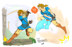 pittssmitts:  theres only one way to play link: with anger