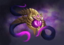 heyhoart:  im super hype for vel’koz but i know im not gonna be able to play him for SHIT was fun painting something Definitely Not Human for once :’D