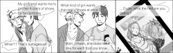 squeakykins:  exigetspersonal:  heavybomb:  nightmareperiwinkle:  joriontel:  mistawolfie:  Monster Date Problems 1 ~ 8 Comics I’ve been making for my college newspaper. The one getting laid left and right is Jim, and the loner is Marcus. Part 2: MDP