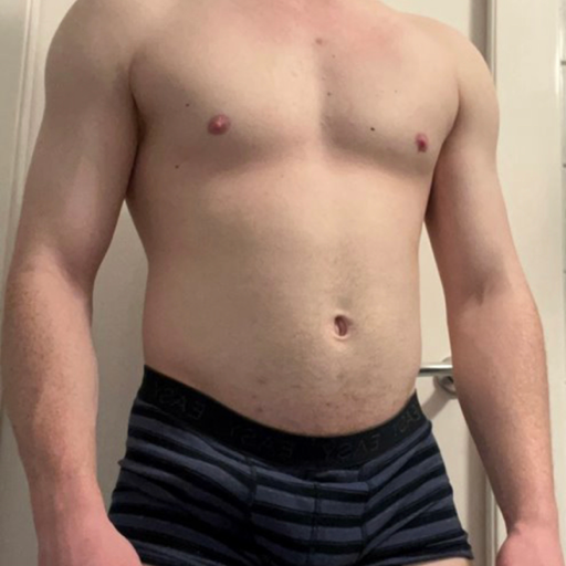 bulking-boy:Just a wild chubby dude in his natural habitat :)