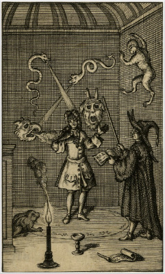 bizarreauhavre:  British occult print 1720  I&rsquo;ve been re-connecting with my esoteric inclinations.