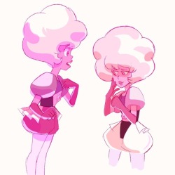 shnikkles: Pink Diamond! pink puff &lt;3 &lt;3 &lt;3