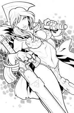 Red Sonja ECCC'15 Pre Commission by edwinhuang 