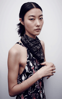 koreanmodel:Park Ji Hye at Suno Fall 2015 NYFW