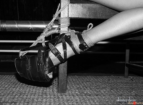ropemarks-bob:Shoe p*rn with @dennisdiem. Uncensored photo’s? Click the link in my bio! #RopeMarks #Shibari #Kinbaku #Japenese #Rope #Bondage #Fashion #Shoe #Fetish #Sexy #art