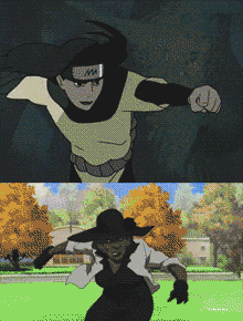 ghostrick-spoiled-angel:  nehruvia:  qnarl-y:  softcore-fuckery:  ITS THE EXACT FUCKING SAME FIGHT LIKE I AM WEAK AS FUCK WHY THIS OLD LADY JUST AS SMOOTH AS ONE OF THE LEGENDARY SANNIN  W H A T  hahahaha  When your grandma watch too much naruto and she