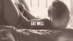 tellmeallyoursexrets:  I’d love to eat