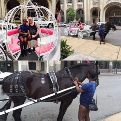 thedoghouse09: Took a princess carriage ride because, well she’s a god damn princess. @iamapaperuniverse Yes I am!!!