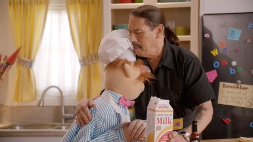 thestomping-ground:Have a picture of Swedish Chef and Danny Trejo destroying toxic masculinity. 