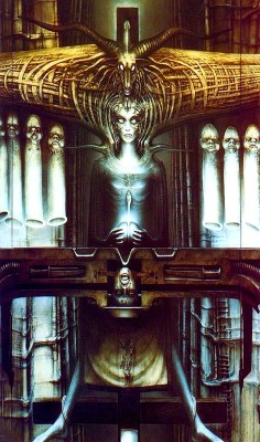 translucentmind:  Taschen cover // H.R. Giger  Occult creator of the Alien costume