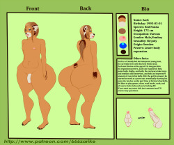 Zach furry reference sheet  If you got any questions, just ask them, and I&rsquo;ll answer. First real ref sheet I&rsquo;ve made =P Please visit my patreon for the free HQ version, as well as separate pictures for back and front.  http://www.patreon.com/c