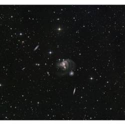 Hickson 91 in Piscis Austrinus #nasa #apod #chart32team #hcg91 #ngc7214 #galaxy #galaxies #tidaltails #stars #constellation #piscisaustrinus #universe #interstellar #intergalactic #space #science #astronomy