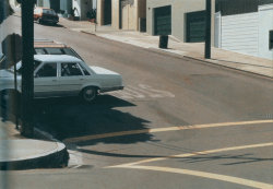 Potrero Intersection - 20th and Arkansas by: Robert Bechtle, 1990