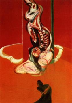 Francis Bacon Image Gallery_Three studies for a Crucifixion, 1962_Right Panel