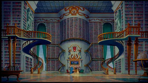 via youngandfoolish.files.wordpress.com Bell is my favorite princess from all the Disney movies because she is a bookworm and she is also the luckiest one of them all. She got freaking gigantic and beautiful library as a present. I’M FREAKING JEALOU