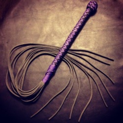 in-morpheus-arms:   edgeplay-co-uk:  Leather cat o’ nine tails Handmade by Impact-Toys.com  ☸ 