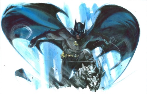 ungoliantschilde:  Gotham’s Dark Knight, by Gabriele Dell’Otto.