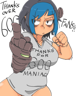 ozawalalaland:  thanks over 600 fans ! i dedicate it for all of you ( ´ ▽ ` )ﾉ 