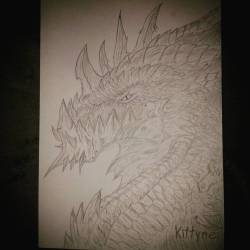 Do you recognize him? ^_^ Trying to get in to drawing its less failure than my emo neko ^^&ldquo; #emo #dragon #wow #draw #drawing #drawings #drawn #dragondrawing #art #worldofwarcraft #kittyne #bored