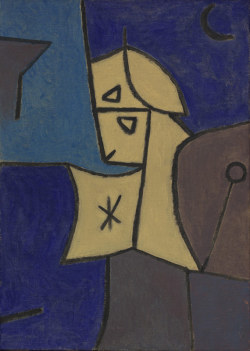 amare-habeo:  Paul Klee (1879-1940) - High guard (Hoher Wächter), 1940 Hamburger Kunsthalle, Germany 