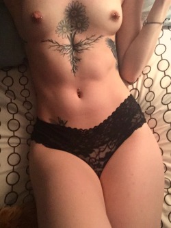 comfort-in-debauchery:  Decided to go through with doing a topless Tuesday, finally 