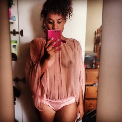 bluesey:  bluesey:  My lovely #pinky #peach #sexy top came. Thank you #AnnSummers. #inlove #blueseybrown.  My instagram: blueseybrown  MAKE THIS HAVE OVER 1000 NOTES!!!