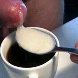 filthytwinks:  oliviermil:  bare-chemslam:  lecker…..  Un crème merci  Yes, please, some cream in my coffee.