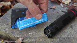 humbledhoney:fourlughero:sizvideos:Gum Wrapper Fire StarterVideoFucking NOTEDy’all  have officially taught me some shit.  I&rsquo;m so going to try this.