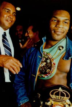 nasty-like-nas:  Muhammad Ali and Mike Tyson