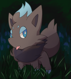 raichus:   Anon: 23. A shiny Pokemon that I have/wantI have always wanted a shiny zorua and got one recently ; u; 