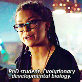  Cosima is our resident geek, but she’s not a typical geek. I think she’s like