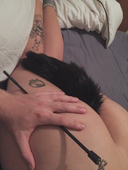 liddle-slut:  before and after spanks tonight with my new tail !!   ✨ message me to discuss custom photos and videos from ŭ ✨ 