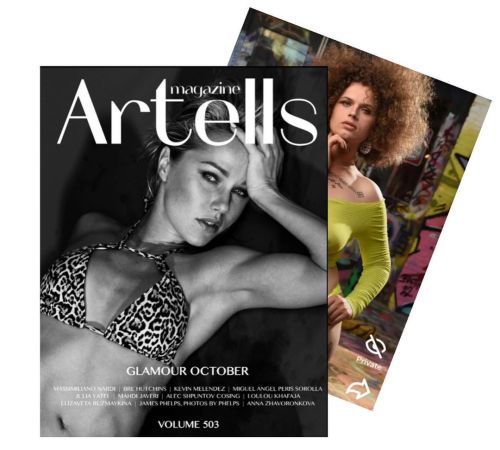 Thank you Artells Magazine  @artells.magazine  for featuring my work with Agne @agotavera  ARTELLS – GLAMOUR OCTOBER (Vol 503) (PRINT &amp; DIGITAL) https://www.magcloud.com/browse/issue/2335928 #acrossthepond #glamourmodel #photoshoot *photography